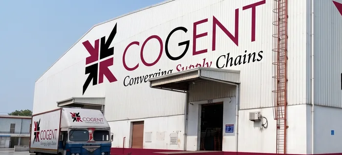 Cogent fleet at company warehouse facility